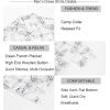 image:imageAlex Vando Mens Waffle Knit 2Piece Set Short Sleeve Camp Collar Shirt amp Drawstring Shorts Casual Summer OutfitWhite Line