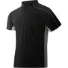 image:imageAlex Vando Mens Golf Polo Shirt Athletic Zip Up Short Sleeve Quick Dry Performance ShirtBlack