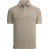 image:imageAlex Vando Mens Golf Shirts Moisture Wicking QuickDry Short Sleeve Performance Dry Fit Active Men Polo ShirtsKhaki