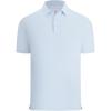 image:imageAlex Vando Mens Printed Golf Shirt Cooling Performance Short Sleeve Stretch Dress Polo Shirts MenBlue Grid