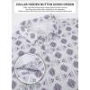 image:imageAlex Vando Mens Golf Shirts Moisture Wicking QuickDry Short Sleeve Casual Print Collared Polo Shirts for MenLightgray
