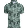 image:imageAlex Vando Mens Golf Shirts Moisture Wicking QuickDry Short Sleeve Casual Print Collared Polo Shirts for MenArmycamouflage