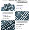 image:imageAlex Vando Boys Button Down Shirts Short Sleeve Wrinkle Free 4Way Stretch Print Casual Shirt29 DustyblueWhite