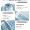 image:imageAlex Vando Boys Button Down Shirts Short Sleeve Wrinkle Free 4Way Stretch Print Casual ShirtBlueGrey