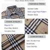 image:imageAlex Vando Boys Button Down Shirts Short Sleeve Wrinkle Free 4Way Stretch Print Casual ShirtBorwnWhite