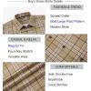 image:imageAlex Vando Boys Button Down Shirts Short Sleeve Wrinkle Free 4Way Stretch Print Casual ShirtKhaki