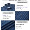 image:imageAlex Vando Boys Button Down Shirts Short Sleeve Wrinkle Free 4Way Stretch Print Casual ShirtNavy With Print