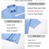 image:imageAlex Vando Mens Golf Shirt Moisture Wicking QuickDry Short Sleeve Casual Polo Shirts for MenBlue Pique