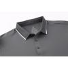 image:imageAlex Vando Mens Golf Shirt Moisture Wicking QuickDry Short Sleeve Casual Polo Shirts for MenDk Grey 188