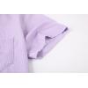 image:imageAlex Vando Mens Button Down Shirts Wrinkle Free 4Way Stretch Short Sleeve Business Casual Shirt08 Purple