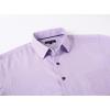 image:imageAlex Vando Mens Button Down Shirts Wrinkle Free 4Way Stretch Short Sleeve Business Casual Shirt08 Purple