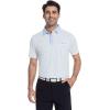 image:imageAlex Vando Mens Golf Shirts Moisture Wicking QuickDry Short Sleeve Print Performance Polo Shirts for MenBluediamonddots