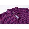 image:imageAlex Vando Mens Hawaiian Golf Shirt Moisture Wicking Digital Print Golf Shirts for Men90 Fuchsia Paisley