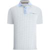 image:imageAlex Vando Mens Golf Shirts Moisture Wicking QuickDry Short Sleeve Print Performance Polo Shirts for MenBluediamonddots