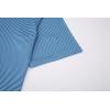 image:imageAlex Vando Mens Golf Shirt Moisture Wicking QuickDry Short Sleeve Casual Polo Shirts for MenBlue Stripe 215