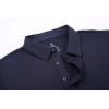 image:imageAlex Vando Mens Golf Shirt Moisture Wicking QuickDry Short Sleeve Casual Polo Shirts for MenNavy Stripe 87