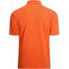 image:imageAlex Vando Mens Golf Shirt Moisture Wicking QuickDry Short Sleeve Casual Polo Shirts for MenOrange Stripe 87