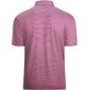 image:imageAlex Vando Mens Golf Shirt Moisture Wicking QuickDry Short Sleeve Casual Polo Shirts for MenRed Stripe 215