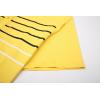 image:imageAlex Vando Mens Golf Shirt Moisture Wicking QuickDry Short Sleeve Casual Polo Shirts for MenYellow Stripe 87