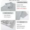 image:imageAlex Vando Mens Printed Golf Shirt Cooling Performance Short Sleeve Stretch Dress Polo Shirts MenGrey Twill Check