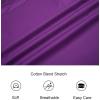 image:imageAlex Vando Mens Cotton Stretch Dress Shirt Regular Fit Fashion Contrast Button Down Business Casual ShirtsPurple