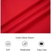 image:imageAlex Vando Mens Cotton Stretch Dress Shirt Regular Fit Fashion Contrast Button Down Business Casual ShirtsRed