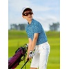 image:imageAlex Vando Boys Polo Shirt Hawaiian Golf Short Sleeve Moisture Wicking Quick Dry Stretch Print Casual Summer TopsBlueripple