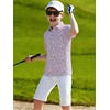 image:imageAlex Vando Boys Polo Shirt Hawaiian Golf Short Sleeve Moisture Wicking Quick Dry Stretch Print Casual Summer TopsPinkleaf