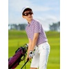 image:imageAlex Vando Boys Polo Shirt Hawaiian Golf Short Sleeve Moisture Wicking Quick Dry Stretch Print Casual Summer TopsPurplewhitegolf
