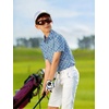 image:imageAlex Vando Boys Polo Shirt Hawaiian Golf Short Sleeve Moisture Wicking Quick Dry Stretch Print Casual Summer TopsRoyalwhiteball
