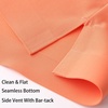 image:imageAlex Vando Mens Golf Shirt Moisture Wicking QuickDry Solid Short Sleeve Polo Shirts for MenOrange 100