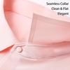 image:imageAlex Vando Mens Golf Shirt Moisture Wicking QuickDry Solid Short Sleeve Polo Shirts for MenPink 100