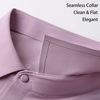 image:imageAlex Vando Mens Golf Shirt Moisture Wicking QuickDry Solid Short Sleeve Polo Shirts for MenPurple 100