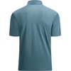 image:imageAlex Vando Mens Golf Shirt Moisture Wicking QuickDry Solid Short Sleeve Polo Shirts for MenTeal 100
