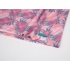 image:imageAlex Vando Mens Hawaiian Golf Shirt Moisture Wicking Digital Print Golf Shirts for MenPink Blue Palm Fronds