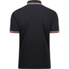 image:imageAlex Vando Mens Polo Shirts Short Sleeve Regular Fit Fashion Designed ShirtFashion Black