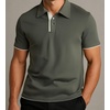image:imageAlex Vando Mens Polo Shirts Short Sleeve Regular Fit Fashion Designed ShirtGreen 54