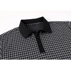 image:imageAlex Vando Mens Printed Golf Shirt Cooling Performance Short Sleeve Stretch Dress Polo Shirts MenBlackGrey