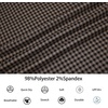 image:imageAlex Vando Mens Printed Golf Shirt Cooling Performance Short Sleeve Stretch Dress Polo Shirts MenBlackKhaki