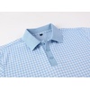 image:imageAlex Vando Mens Printed Golf Shirt Cooling Performance Short Sleeve Stretch Dress Polo Shirts MenBlueWhite