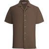 image:imageAlex Vando Mens Short Sleeve 2Piece Outfit Summer Shirt amp Shorts SetsBrown