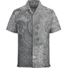 image:imageAlex Vando Mens Short Sleeve 2Piece Outfit Summer Shirt amp Shorts SetsGrey Paisley