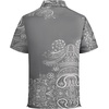image:imageAlex Vando Mens Short Sleeve 2Piece Outfit Summer Shirt amp Shorts SetsGrey Paisley