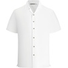image:imageAlex Vando Mens Short Sleeve 2Piece Outfit Summer Shirt amp Shorts SetsWhite