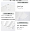 image:imageAlex Vando Mens Short Sleeve 2Piece Outfit Summer Shirt amp Shorts SetsWhite
