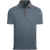image:imageAlex Vando Mens Printed Golf Shirt Cooling Performance Short Sleeve Stretch Dress Polo Shirts MenBlackBlue