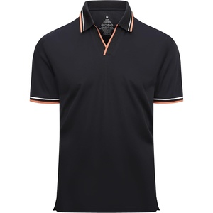 image:imageAlex Vando Mens Polo Shirts Short Sleeve Regular Fit Fashion Designed ShirtFashion Black
