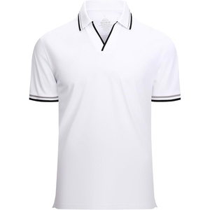 image:imageAlex Vando Mens Polo Shirts Short Sleeve Regular Fit Fashion Designed ShirtFashion White