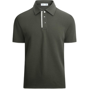 image:imageAlex Vando Mens Polo Shirts Short Sleeve Regular Fit Fashion Designed ShirtGreen 54