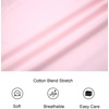 image:imageAlex Vando Mens Fashion Regular Fit Cotton Stretch Business Dress Shirt  Soft poplinpaisley inner accentsshapelockingdaily amp evening matchingPink